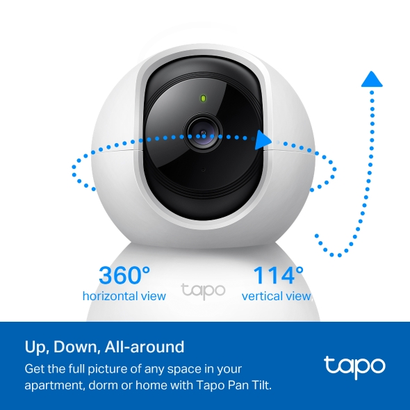 TP-Link Tapo-C200 Pan/Tilt Home Security Wi-Fi Camera