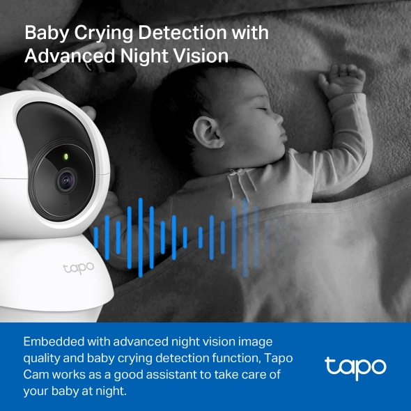 TP-Link Tapo-C200 Pan/Tilt Home Security Wi-Fi Camera