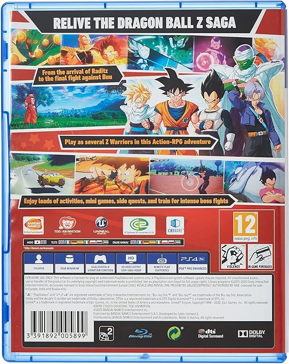 CD PS4 Dragon ball z-5030130