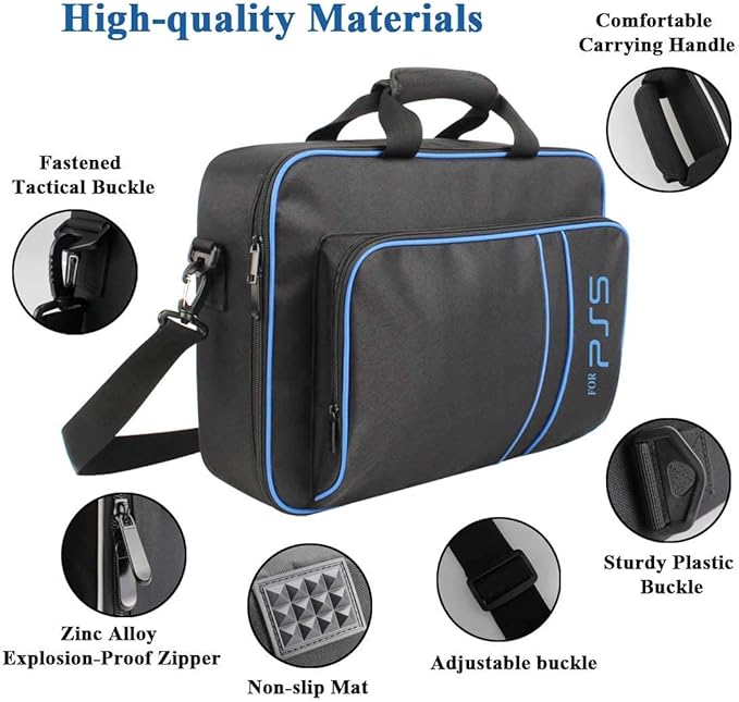 Carrying Bag for PlayStation 5 (PS5) Large Storage