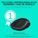Logitech®  Wireless Mouse M185 Gray -MO698