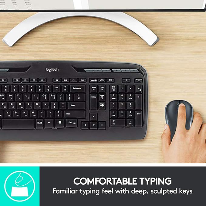 LogitechMk330WirlesKB&M Combo-920-003983.