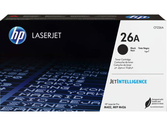 HP 26A Black Toner Cartridges CF226A CF226-00903d EMEA