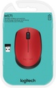 Logitech Wireless Mouse M171 Red PN-MO688