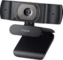 Rapoo C200s 720P/30FPS HD USB Webcam -Dual Noise Reduction Mic -Black