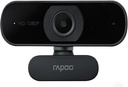 Rapoo C260 USB Black Full HD Webcam, 1080p 30hz, 360 Horizontal, 95 Super Wide-Angle