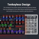 REDRAGON KUMARA MECHANICAL GAMING KEYBOARD-DUST PROOF RED