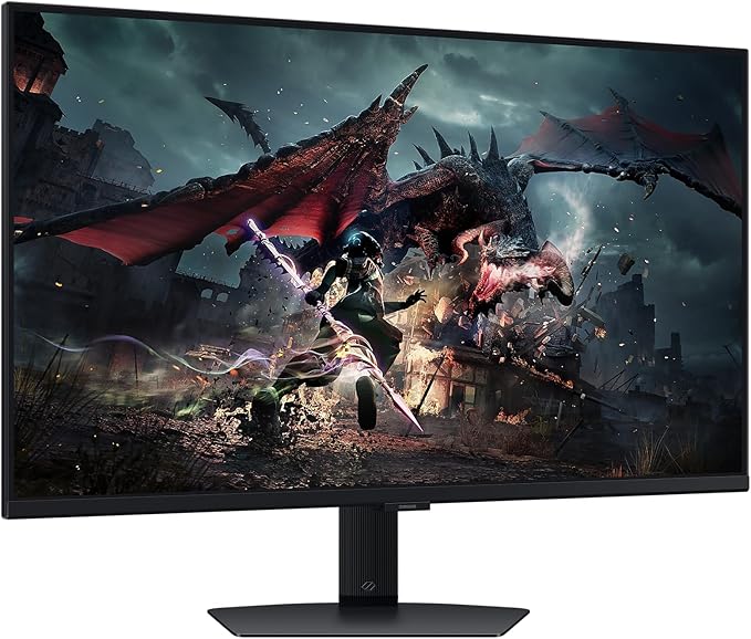 Samsung Odyssey S32DG502EU LED display 81.3 cm (32) 2560 x 1440 pixels Quad HD Black Maximum refresh rate 180 Hz 