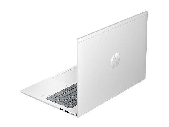 HP ProBook 460 G11 16 inch NaturalSilver WWAN FPR CoreSet WhiteBG RearLeft
