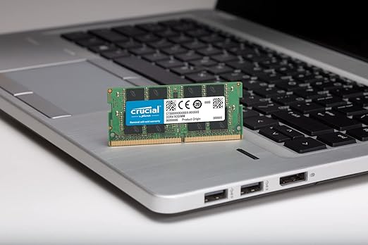 Crucial 16GB DDR4 RAM 3200MHz CL22 (or 2933MHz or 2666MHz) Laptop Memory, SODIMM 260-Pin, Compatible with Intel and AMD Laptops 