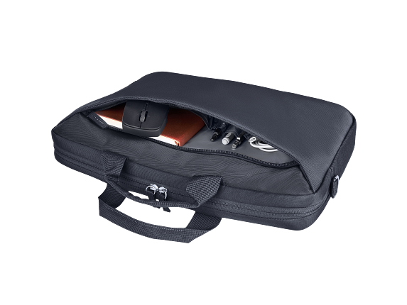 HP Everyday 16 inch laptop briefcase quick access white