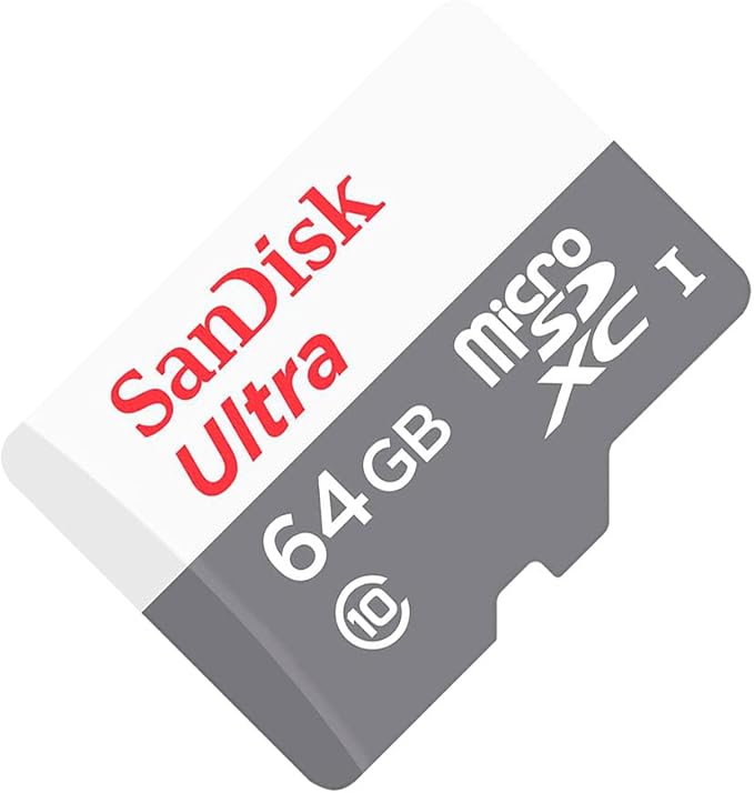 SanDisk Ultra microSDXC 64GB 100MB/s Class 10 UHS-I-SDSQUNR-064G-GN3MN