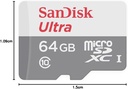 SanDisk Ultra microSDXC 64GB 100MB/s Class 10 UHS-I-SDSQUNR-064G-GN3MN