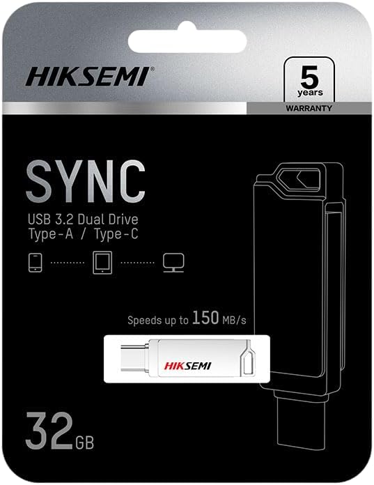 HIKSEMI HS-USB-E327C 32G U3 SILVER.