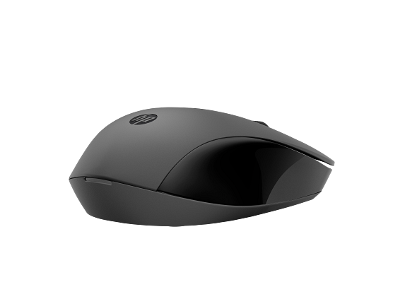 21C1 - HP 150 Wireless Mouse, JackBlack, Low Rear Right