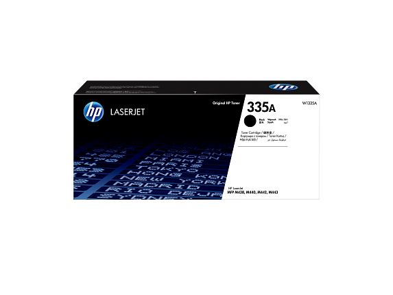 HP 335A Black Toner Cartridge W1335A W1335-00901a APJ_EMEA
