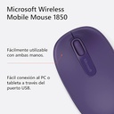 Microsoft 1850 Wireless Mobile Mouse-U7Z‑00044 