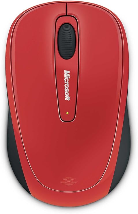 Microsoft L2 Wireless Mobile Mouse 3500 Flame Red-MO619