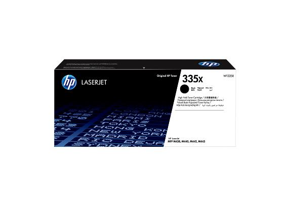 HP 335X Black Toner Cartridge W1335X W1335-00902a APJ_EMEA