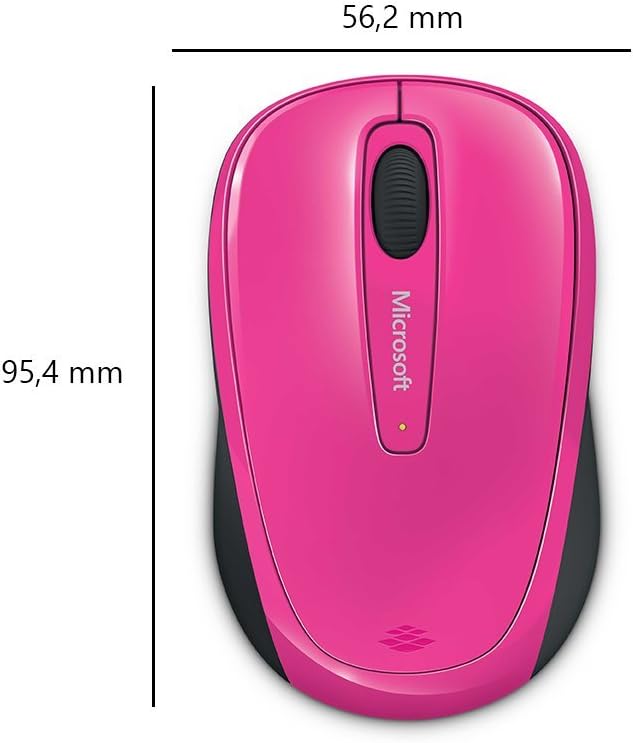 Microsoft Wireless Mobile Mouse 3500 Pink-MO599- PN