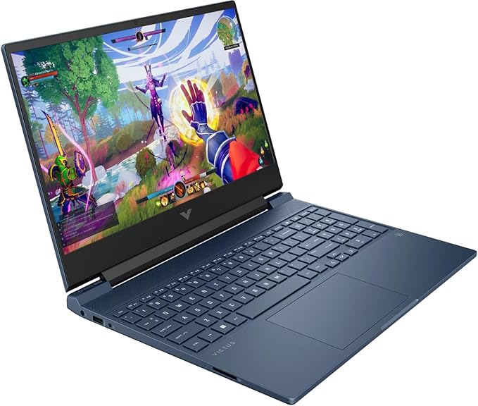 HP Victus 16-r1049ne Gaming - i7-14700HX 20-Cores, NVIDIA GeForce RTX 4060 8GB GDDR6 Graphics, 16GB DDR5-5600 MHz, 1TB SSD, 16.1" FHD (1920X1080) IPS 300 nits 144Hz, Backlit, Dos - Performance blue 