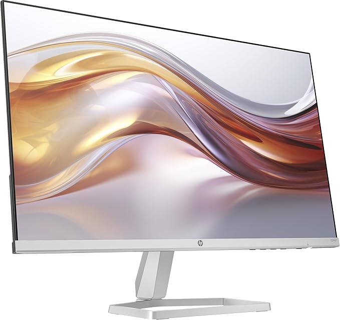 HP S5 524SF LED 23.8 IPS - Vga / HDMI 1.4 / HDMI- 100Hz - Ultra Thin - 3 sided bordless – Silver   