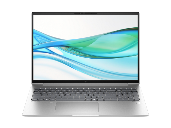 HP ProBook 460 G11 16 inch NaturalSilver WWAN T IRcam FPR CoreSet AHS WhiteBG FrontOpen