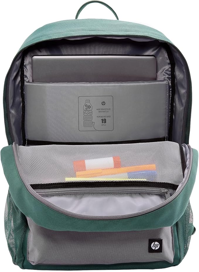 HP Campus Green Backpack - Green/Grey