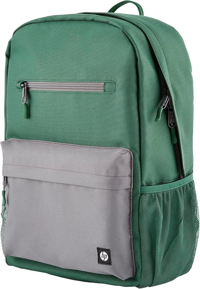 HP Campus Green Backpack - Green/Grey