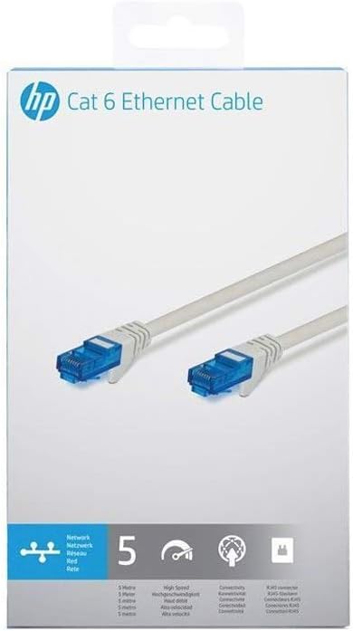 HP Cat-6 Ethernet (network) cable, 5 meters
