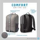 HP Commuter Laptop Backpack 15.6" 5EE94AA - Grey