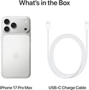 Apple IPhone 17 pro max ,sliver ,256GB, Model A3525 – E SIM 