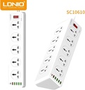 LDNIO 10 POWER SOCKET+PD+QC3.0 5USB+USB-C