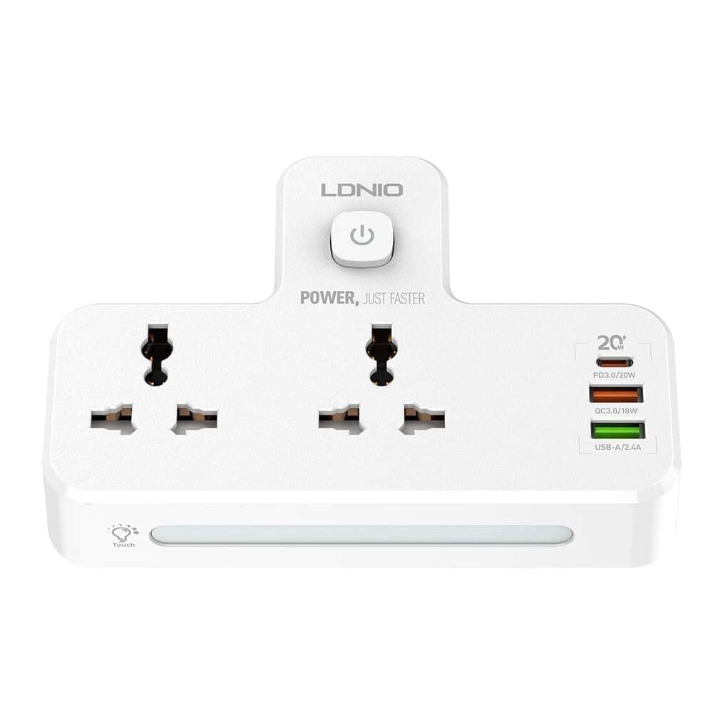 LDNIO-1USB-C&2USB-A-2OUTLETS
