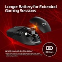 HyperX Pulsefire Fuse Wireless Gaming Mouse (Black) 