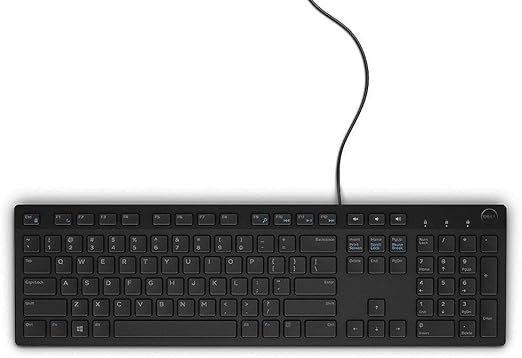 Dell  Keyboards USB Wired Keyboard Black Keyborad -KB216