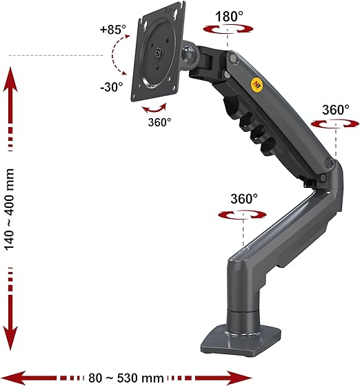 Counterbalance Monitor Arm-LDT13-C012