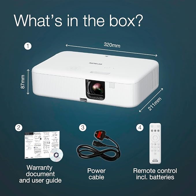 Epson projector CO-W01-V11HA86040