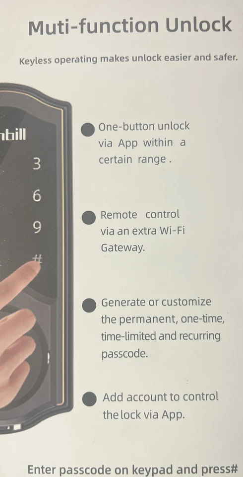 HORNBILL SMART LOCK-HBUS-MD-SILHUB-KIT.