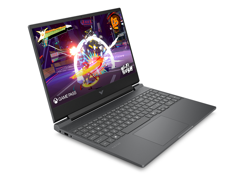HP Victus 15-fb3015ne -AMD Ryzen™ 7- 7445H-RAM 16GB DDR5 PC 5600-Hard 512SSD NVME-NVIDIA® GeForce RTX™ 4050 GPU 6GB DDR6-15.6" diagonal, FHD (1920 x 1080), 144 Hz, IPS-Windows 11 Home-3years-silver