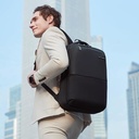 Arctic Hunter Slim Laptop Backpack – Stylish Premium Lightweight Business 16L Laptop 15.6-inch Laptop – Water Resistant Backpack for Men Women – Daily Office College Commuting – B00681- Black