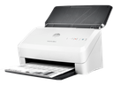 HP ScanJet Pro 3000 s3 sheet-feed Scanner, Left facing, with output