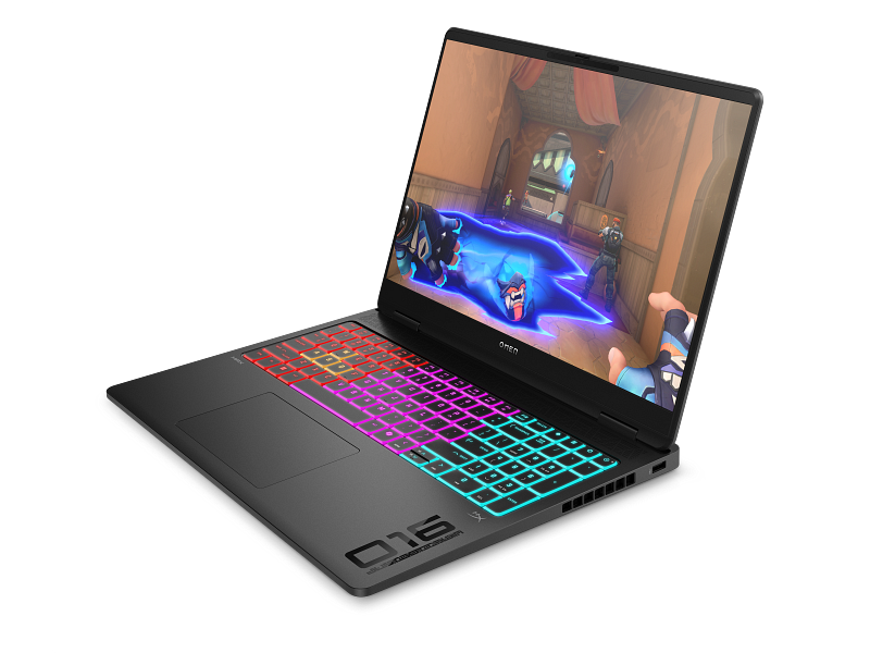 HP OMEN MAX 16-ak0007ne Laptop - AMD Ryzen™ AI 7 350 - 16GB - 512GB SSD - NVIDIA® GeForce RTX™ 5060 8GB - 16" 2K 165Hz - Win11 - Shadow Black -C65XYEA 