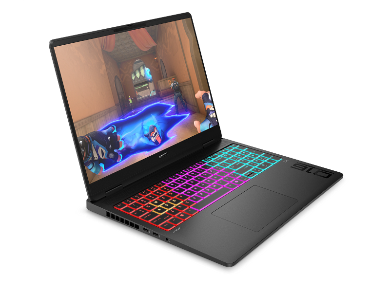 HP OMEN MAX 16-ak0007ne Laptop - AMD Ryzen™ AI 7 350 - 16GB - 512GB SSD - NVIDIA® GeForce RTX™ 5060 8GB - 16" 2K 165Hz - Win11 - Shadow Black -C65XYEA 