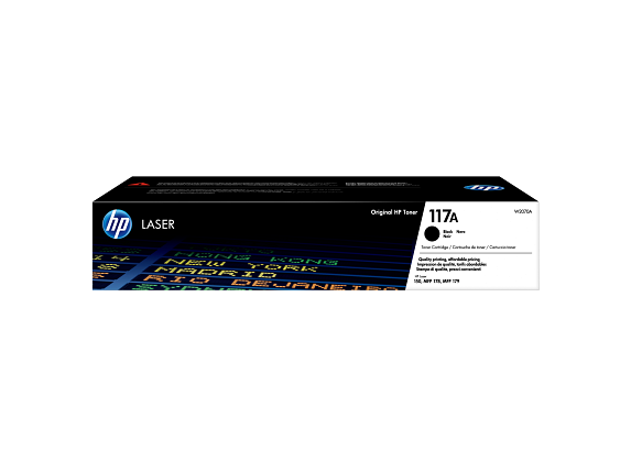 HP 117A Black Toner Cartridge - W2070A W2070-00901a EMEA