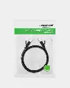 UGREEN    50184  NW101   Cat 6 UMTP Pure Copper Ethernet  Flat Cable 1m (Black)