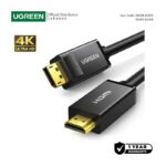 Ugreen Cable DP Male to HDMI Male-4K-30Hz 1m (Black)10238