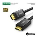 Ugreen Cable DP Male to HDMI Male-4K-30Hz 1m (Black)10238