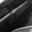 Zento Bermuda Black Vegan Leather Bag – Unisex Stylish Handheld & Shoulder Tote for Daily and Travel Use