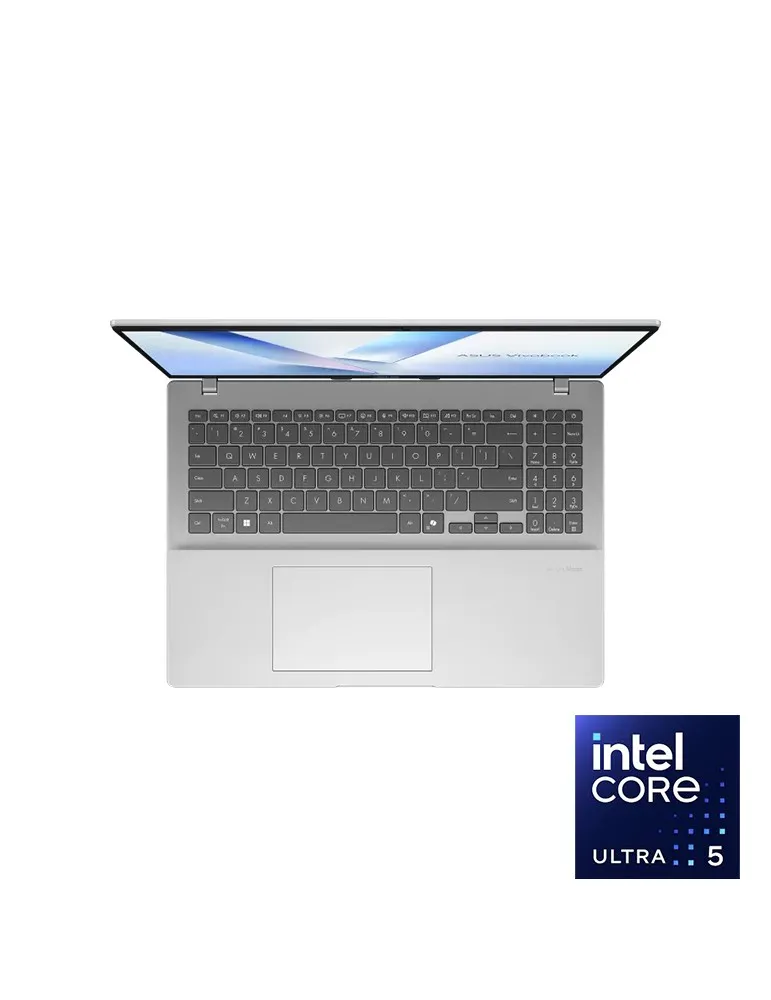 ASUS Vivobook 16-X1607CA-UL005W - Intel Core Ultra 5-225H - Intel Graphics - 16GB DDR5 on board - 512GB M.2 NVMe - 16 inch WUXGA IPS 300nits - Windows 11